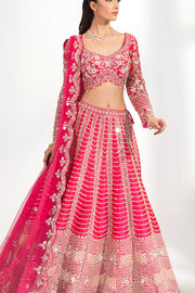 Noor Fuchsia Bridal Lehenga