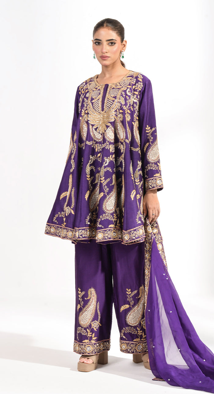 Mehr Amethyst Choga Set