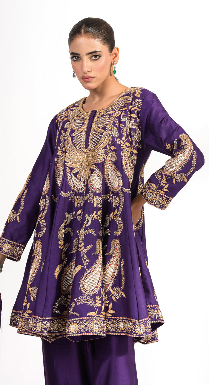 Mehr Amethyst Choga Set