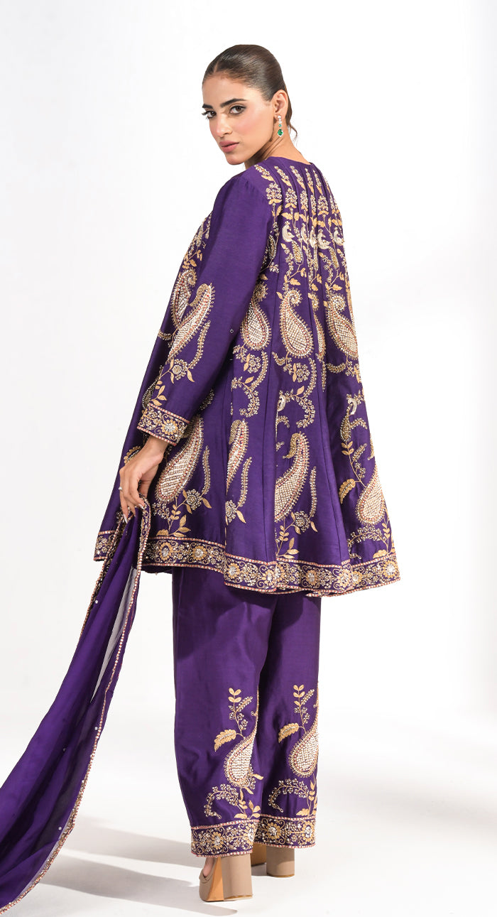 Mehr Amethyst Choga Set