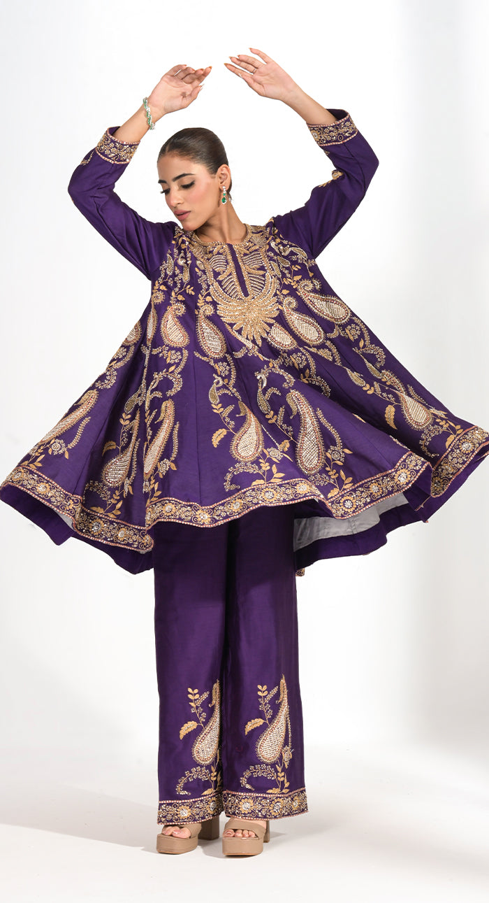 Mehr Amethyst Choga Set