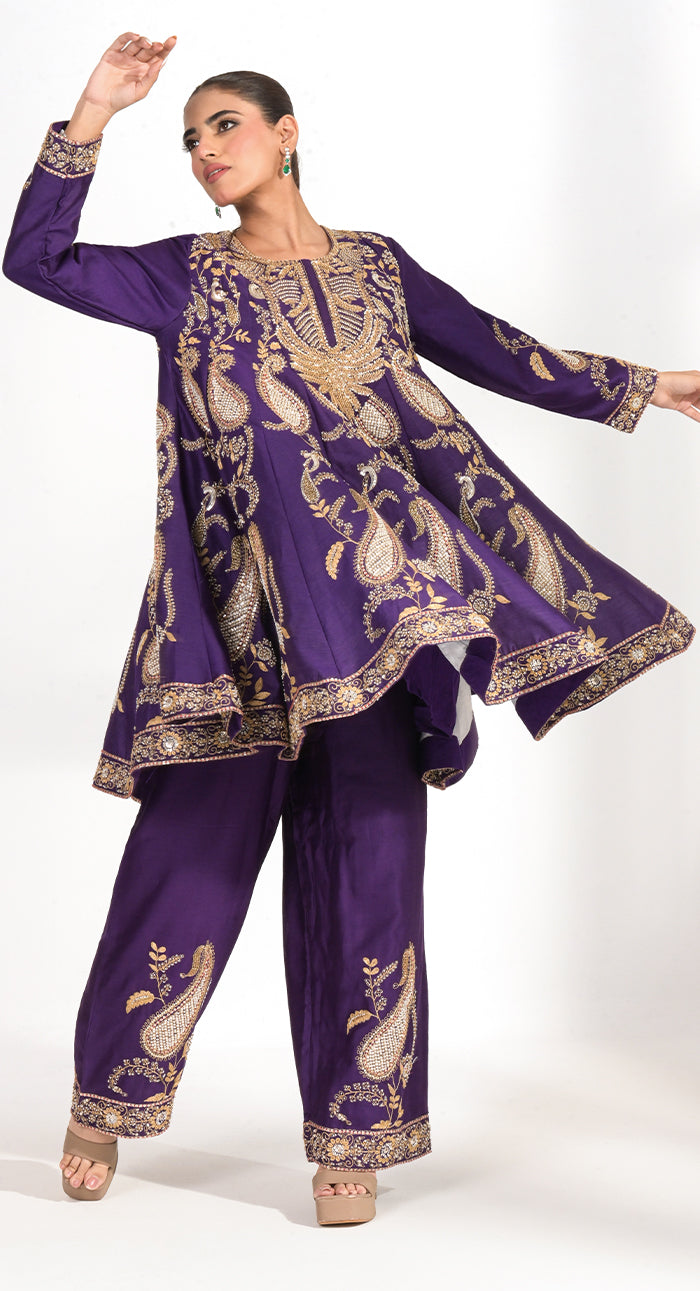 Mehr Amethyst Choga Set