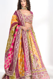 Rangrez Bandhani Lehenga Set