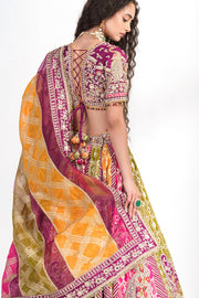 Rangrez Bandhani Lehenga Set