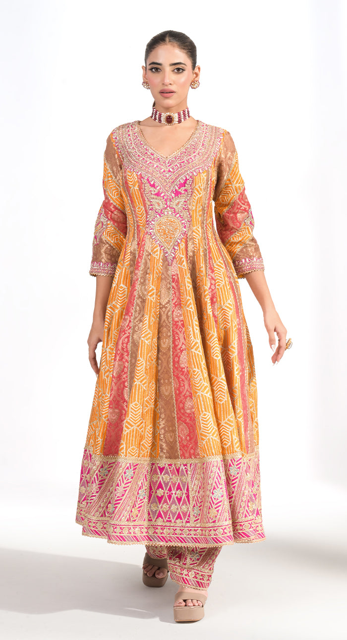 Kesar Noor Anarkali Set