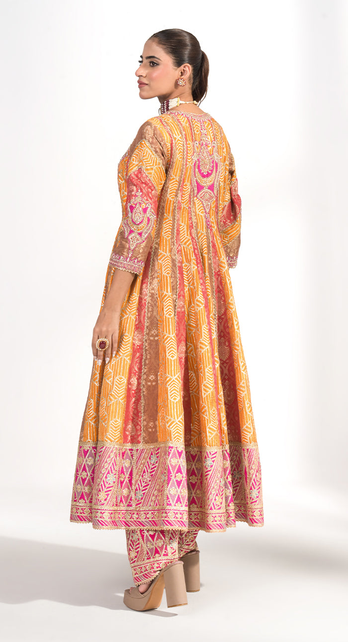 Kesar Noor Anarkali Set