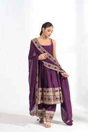 Meher Plum Patiala Suit