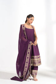 Meher Plum Patiala Suit