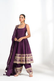 Meher Plum Patiala Suit