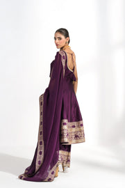 Meher Plum Patiala Suit