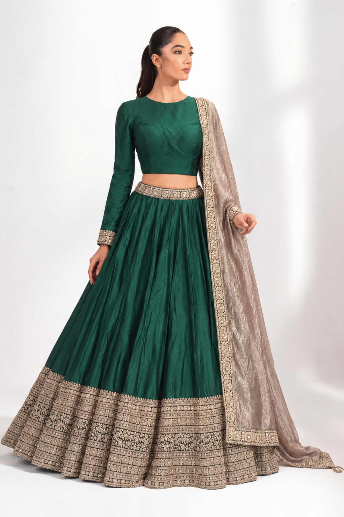 Waverly Embroidered Lehenga