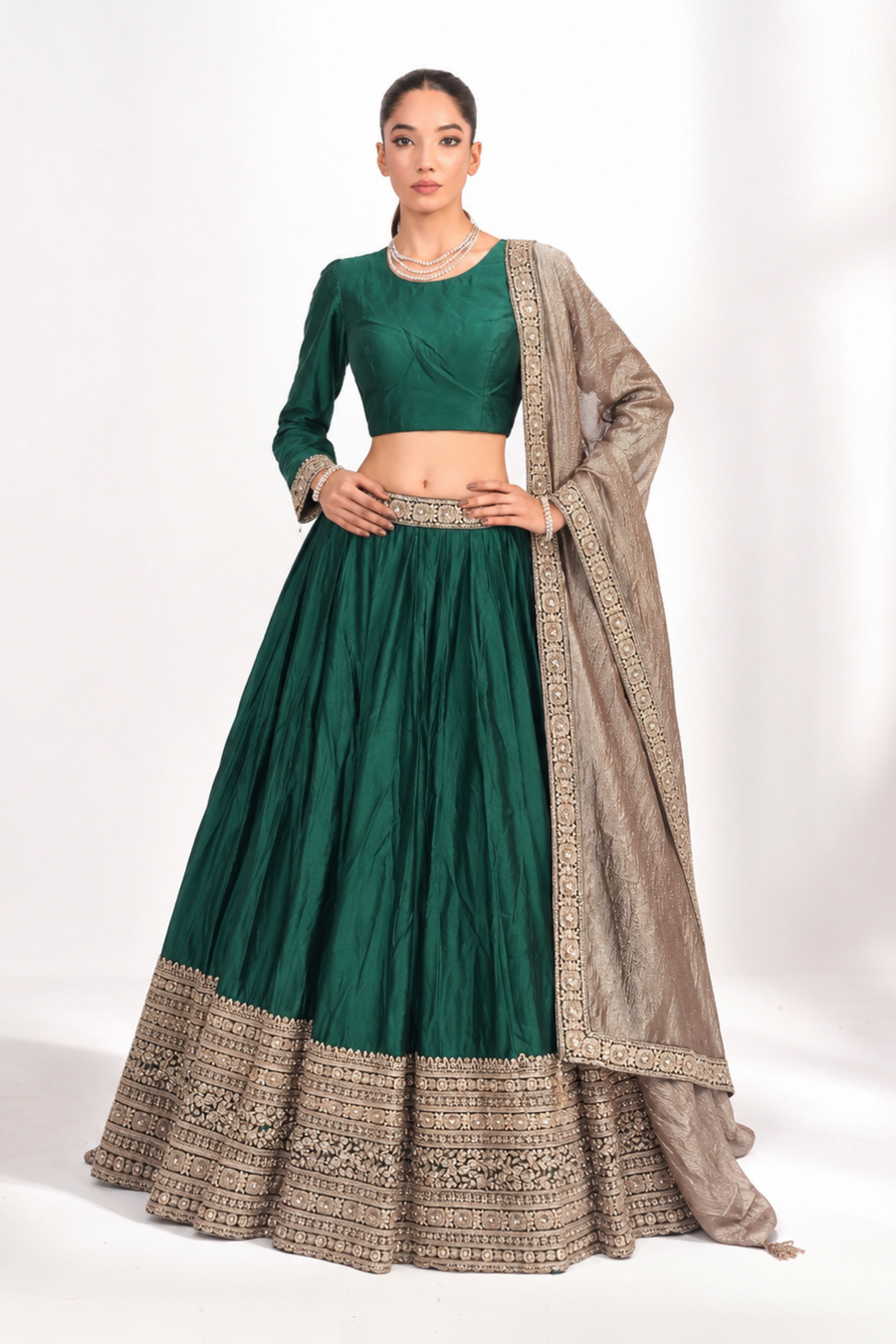 Waverly Embroidered Lehenga