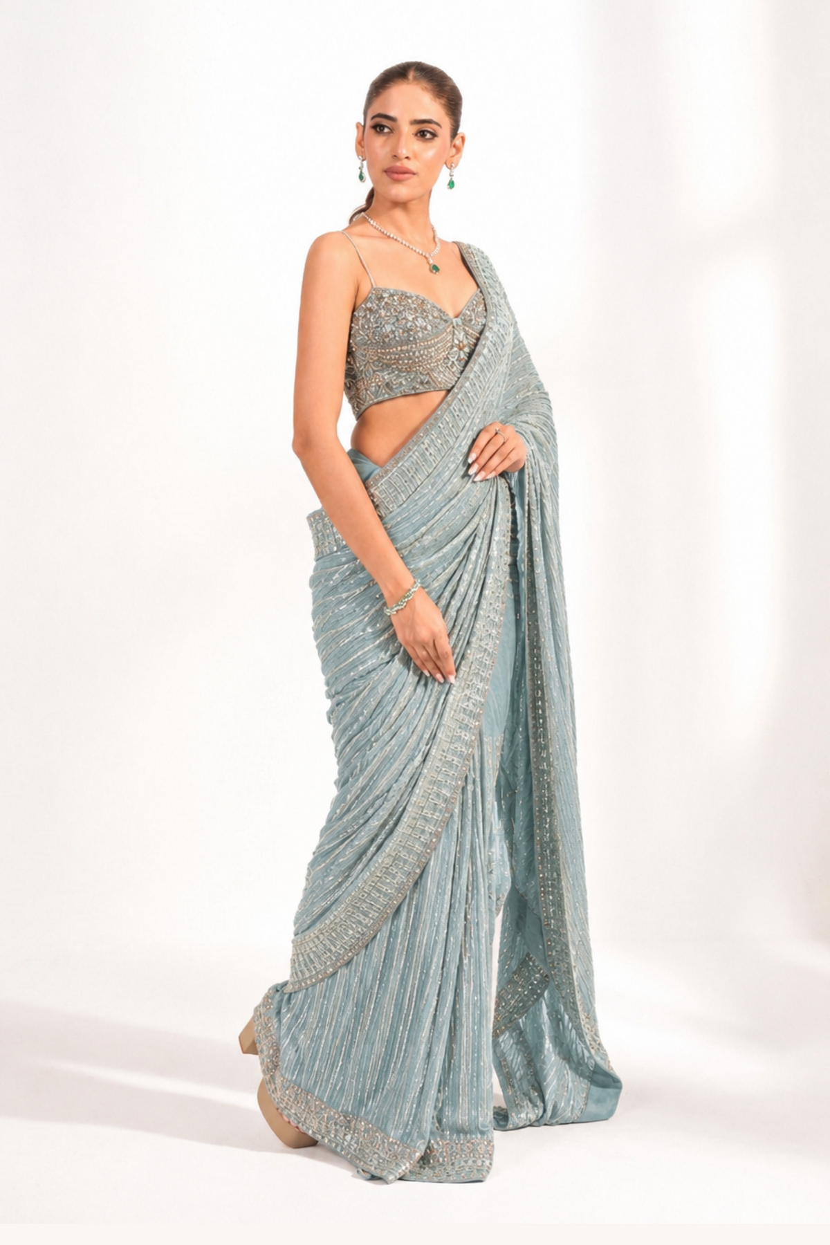 Meher Mist Saree Set
