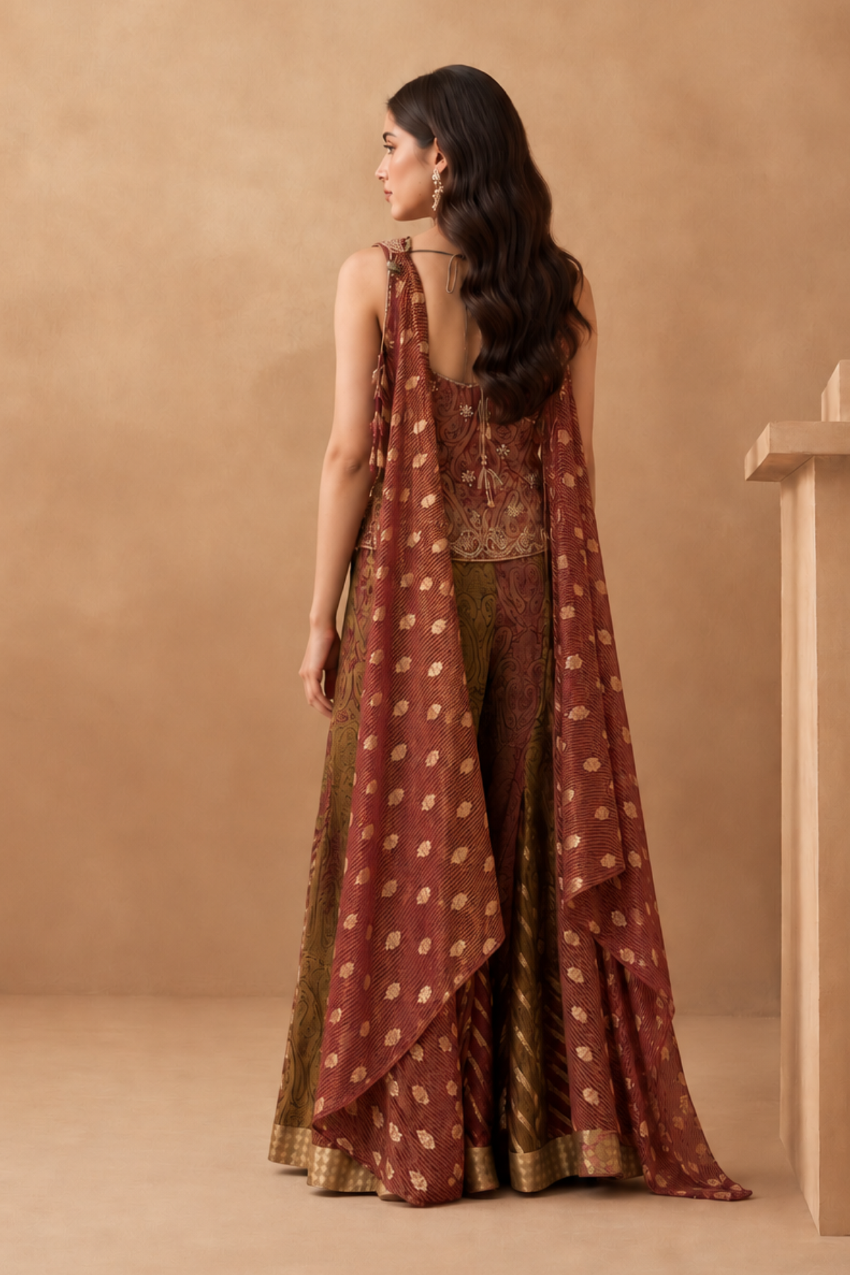 Jovienne Embroidered Sharara