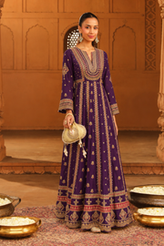 Garnet Bloom Anarkali