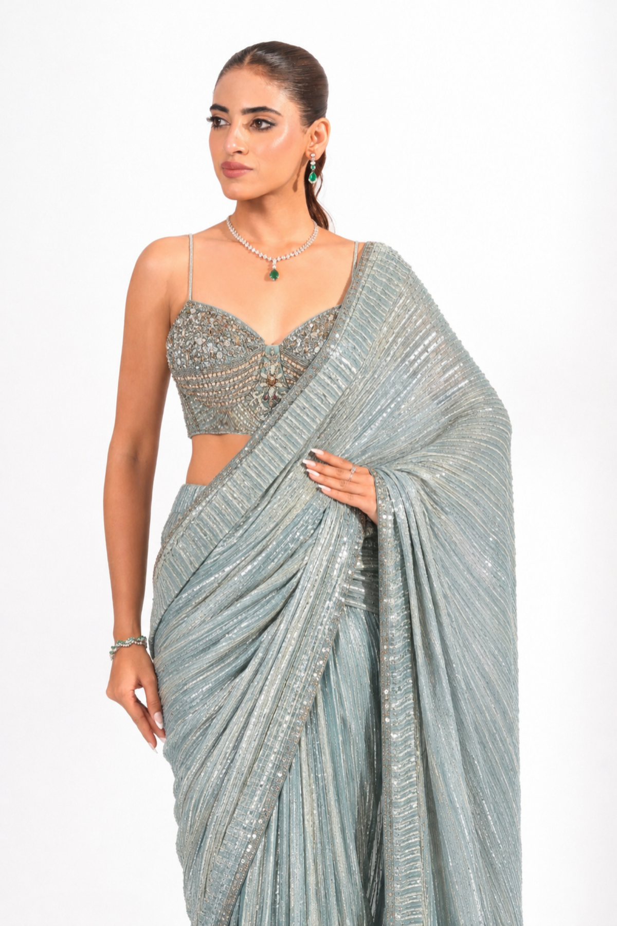 Meher Mist Saree Set
