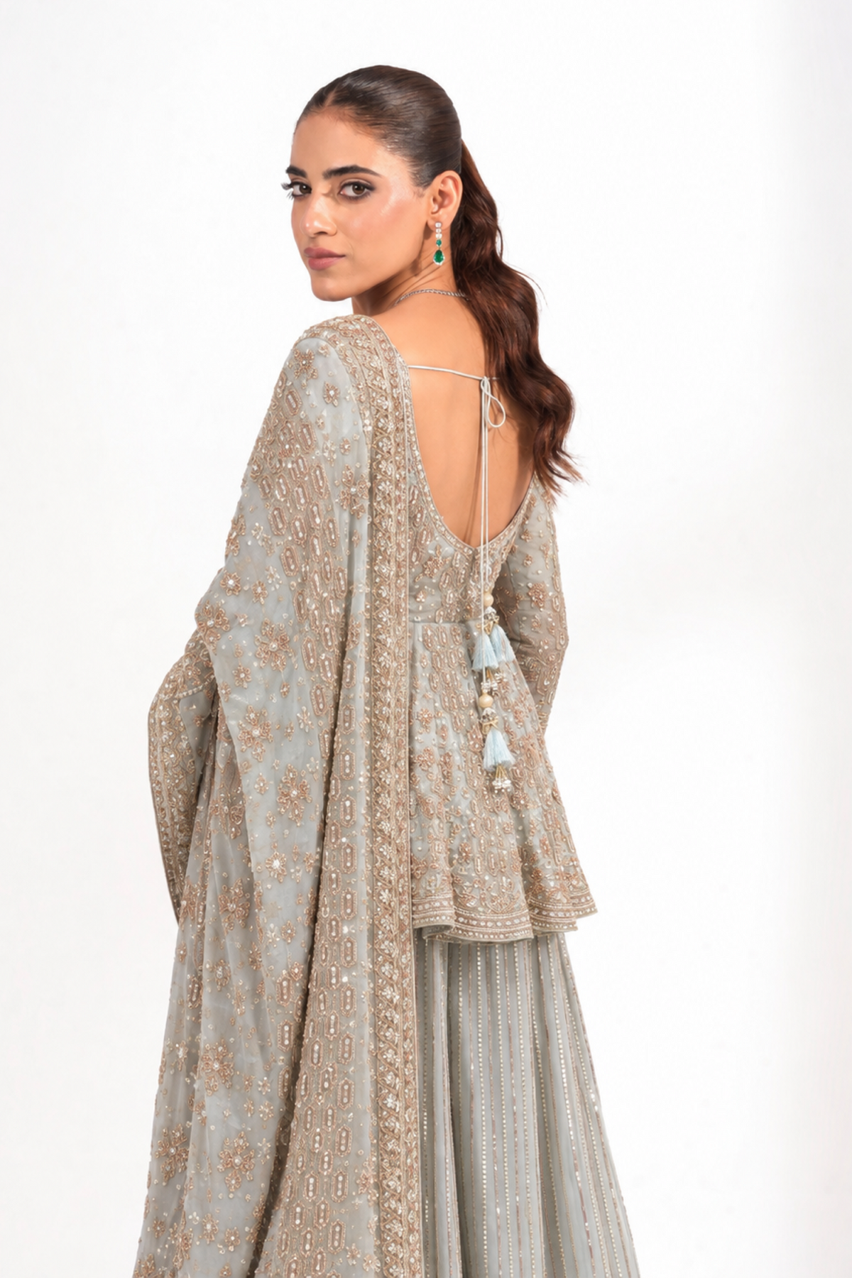 Mirelle Ice Embroidered Sharara