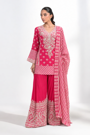 Laila Pink Printed Sharara