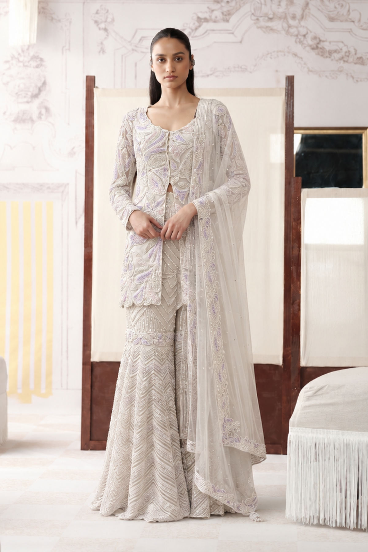 Fiyora Embellished Garara Set