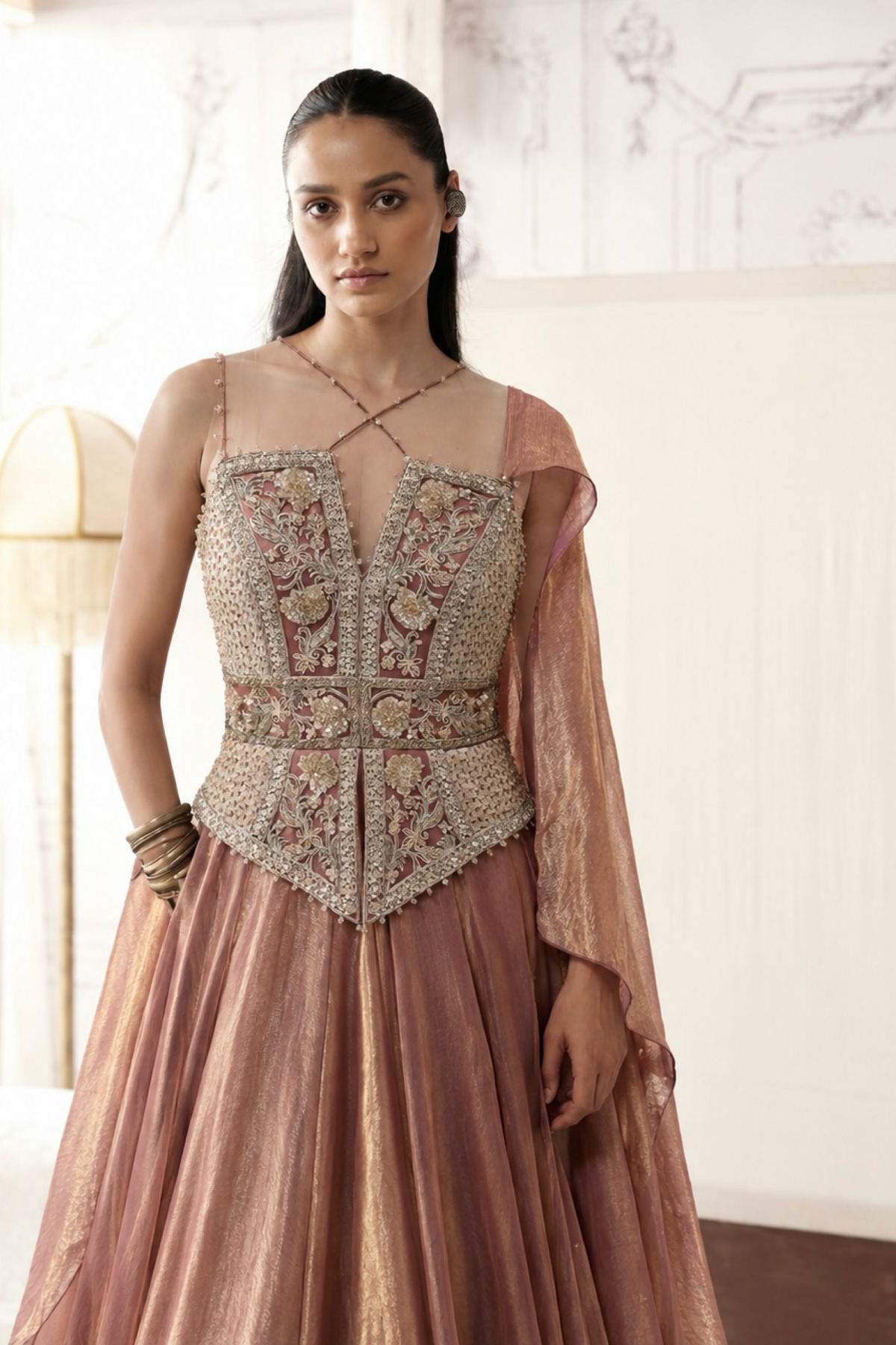 Willow Rose Embellished Gown