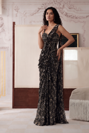 Nerissa Embellished Saree — image 2