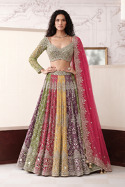 Ishara Multicolour Embellished Lehenga — image 1