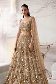Tahlira Gold Embellished Lehenga — image 2