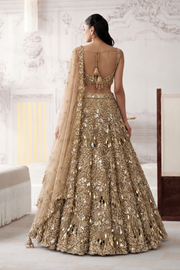 Tahlira Gold Embellished Lehenga — image 4