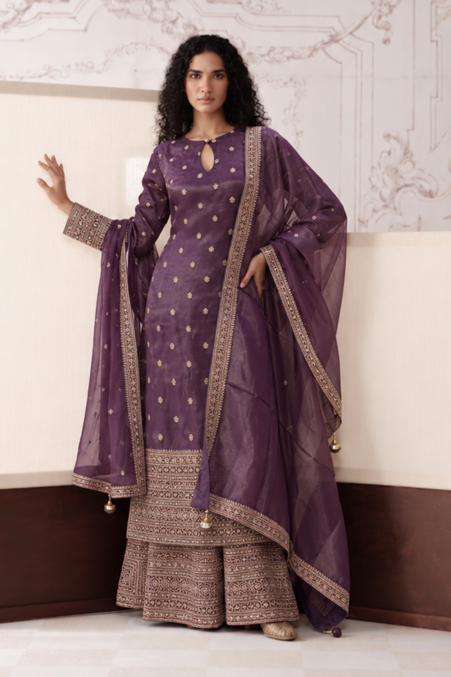 Paloma Embroidered Suit