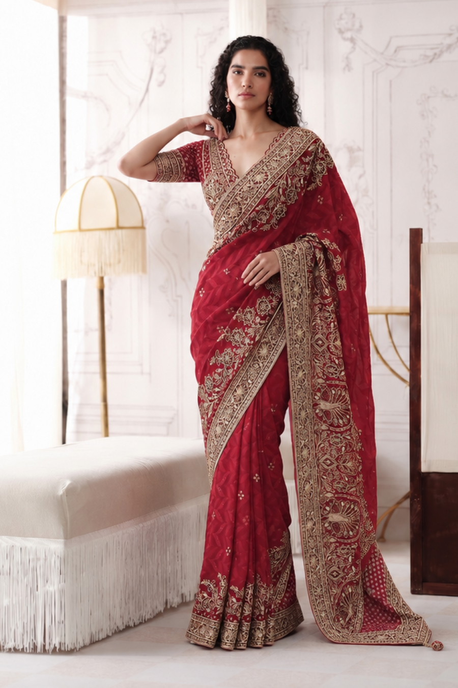 Ravelle Embroidered Saree