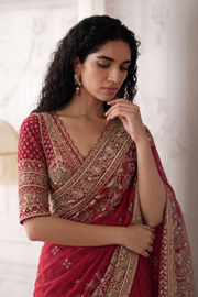 Ravelle Embroidered Saree — image 2