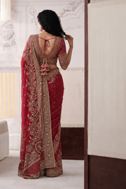 Ravelle Embroidered Saree — image 3
