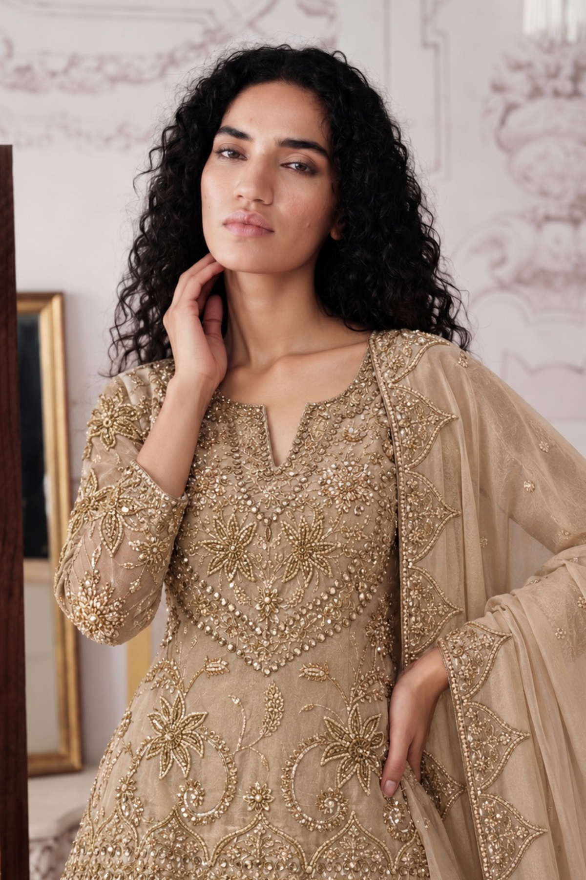 Yasmina Embroidered Suit — image 2