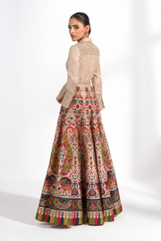 Aaradhya Paisley Printed Lehenga — view 3