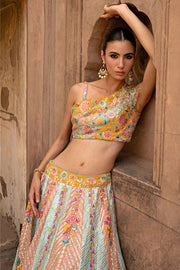 MULTI JAMDAANI LEHENGA