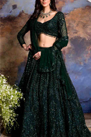 LYLA GREEN LEHENGA