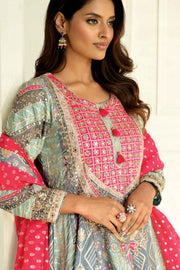 MULTI JAMAVAR SUIT