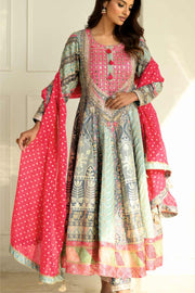 MULTI JAMAVAR SUIT