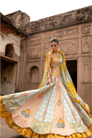 MULTI JAMDAANI LEHENGA