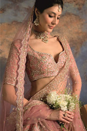 PINK TILLADORI BRIDAL LEHENGA