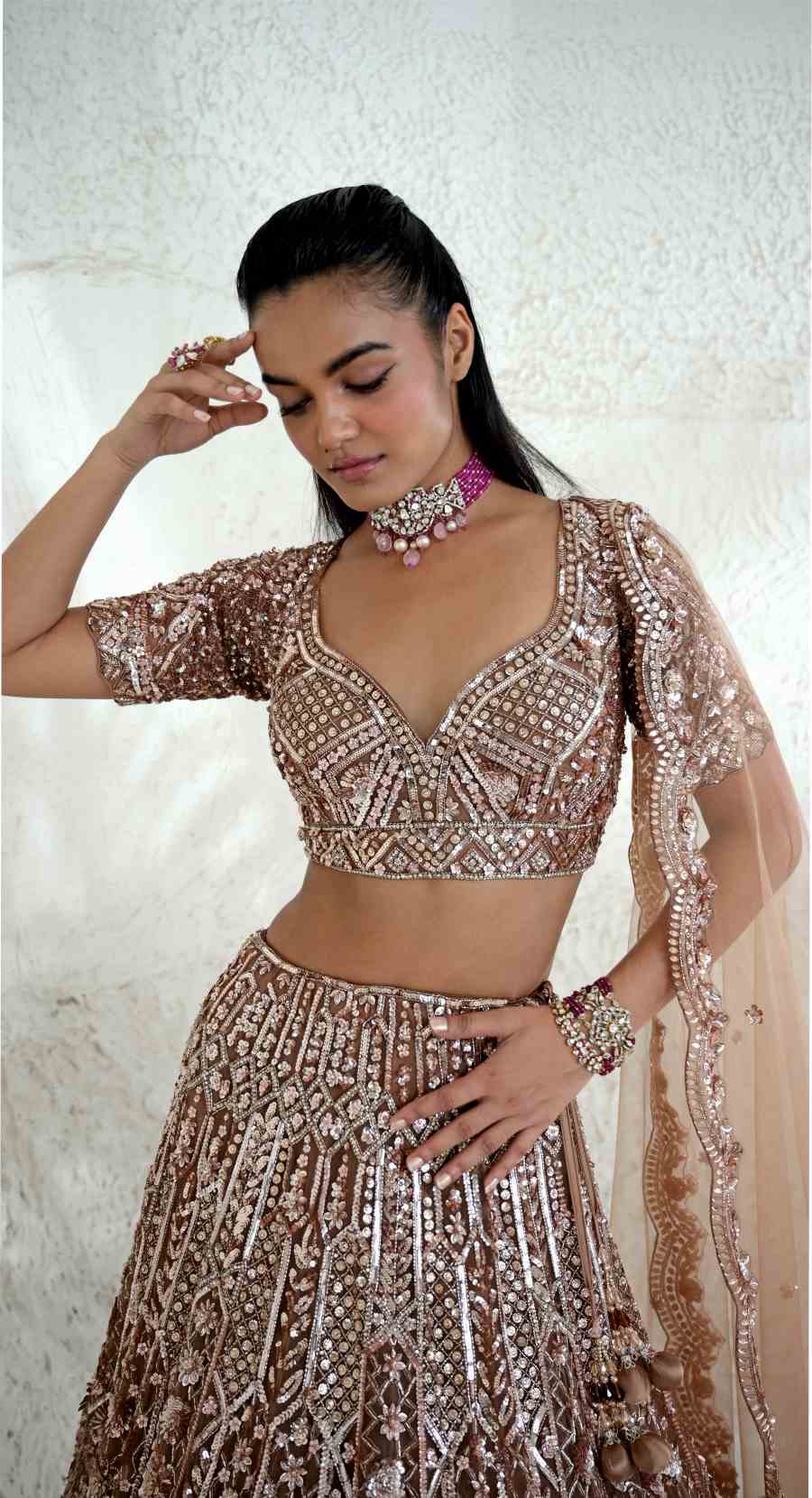 KAVERI GOLD LEHENGA