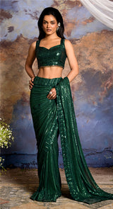 ZOHRA SEQUIN SAREE