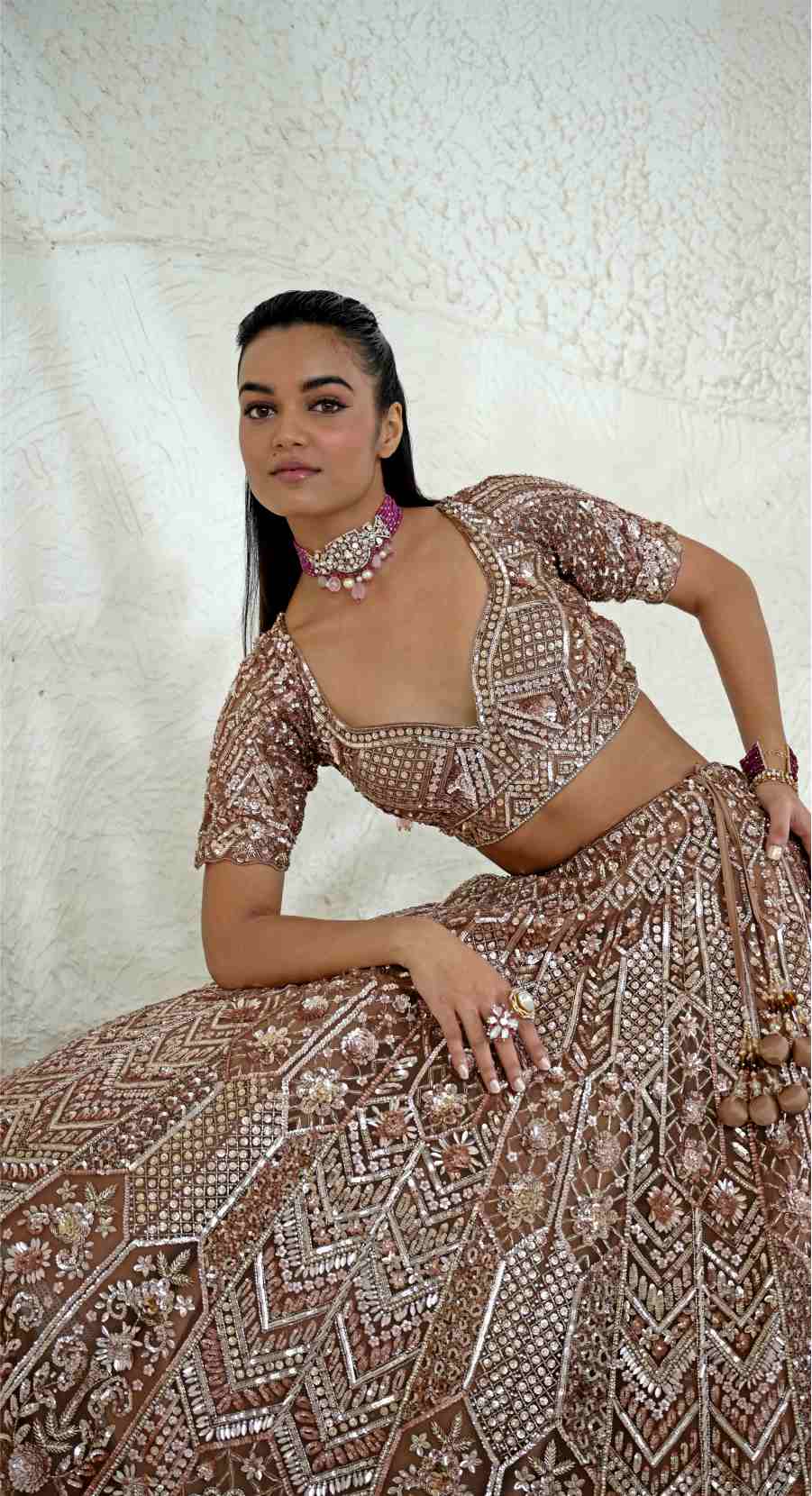 KAVERI GOLD LEHENGA