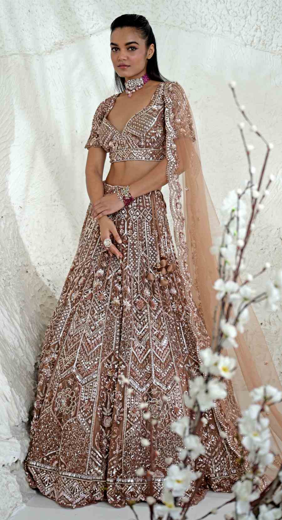 KAVERI GOLD LEHENGA
