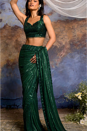 ZOHRA SEQUIN SAREE