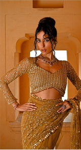 BENTLEY GOLD SAREE