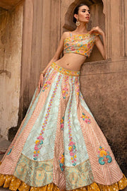 MULTI JAMDAANI LEHENGA