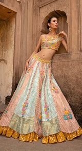 MULTI JAMDAANI LEHENGA