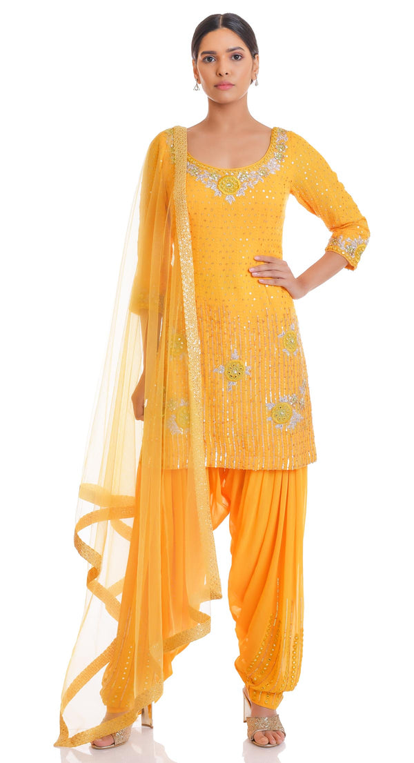 party wear sharara suit