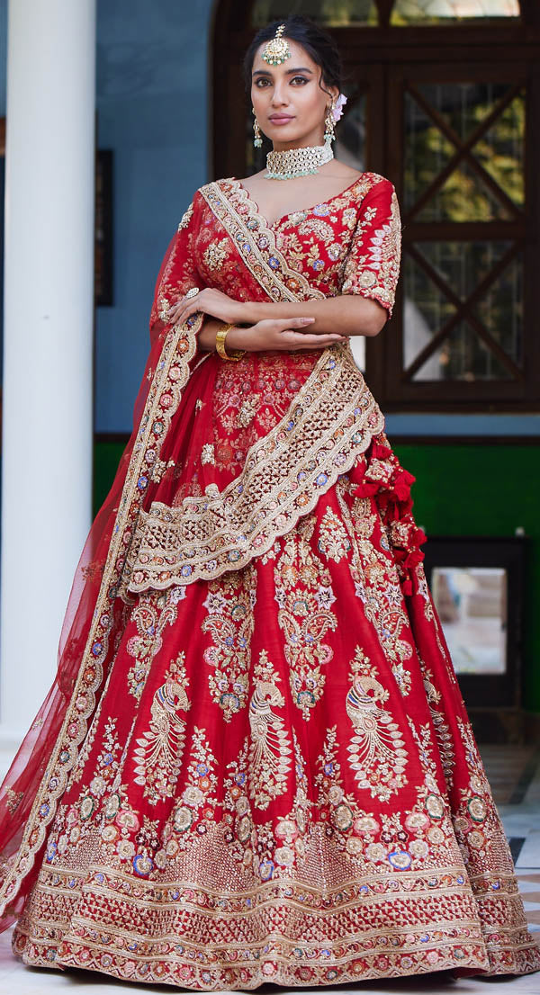 Morbag Bridal Lehenga